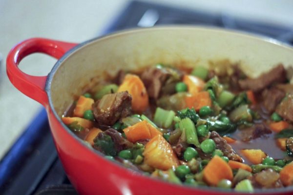 Healthy Beef Stew Dinner - Maggie Joos