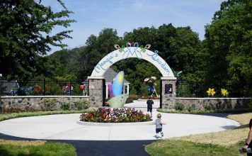 Boerner Botanical Margie's Children's Garden Entrance