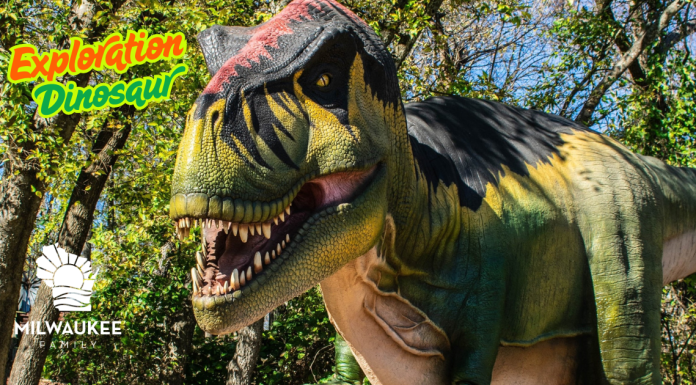 EXPLORATION DINOSAUR AT MILWAUKEE COUNTY ZOO THIS SUMMER
