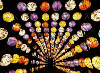 CHINA LIGHTS AT BOERNER BOTANICAL GARDENS